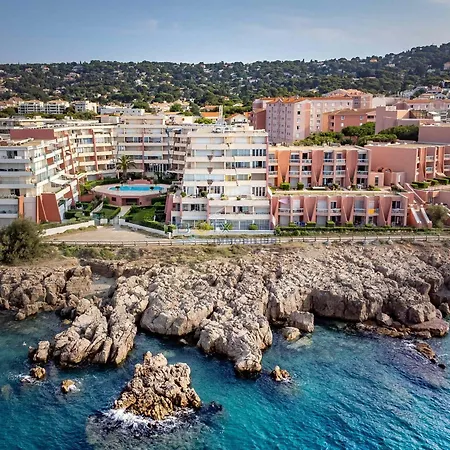 T2 Avec Wifi, 1ere Ligne Mer, Terrasse, Parking - Fr-1-472a-310 Apartment Sete